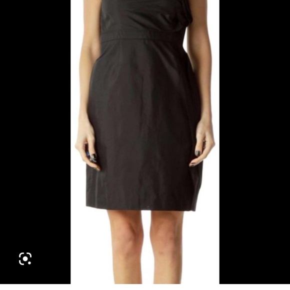 Ann Taylor LOFT black sleeveless dress size 14 - Picture 6 of 7